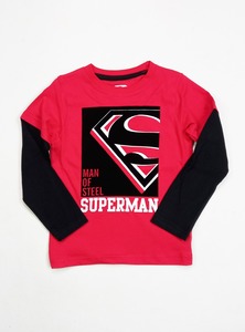 Superman L/S T-Shirt - Kiwi Boyz Clothing
