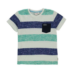 Striped Boys T-Shirt Lee Cooper 13 years - Kiwi Boyz Clothing