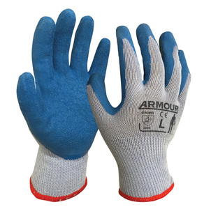 Products: Armour? Blue/Grey Latex Open Back Glove - Kiwi Business