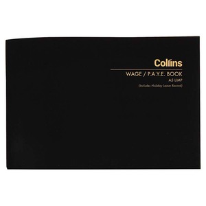 Products: Collins Wage Book A5 Limp Cover 64lf - Kiwi Business