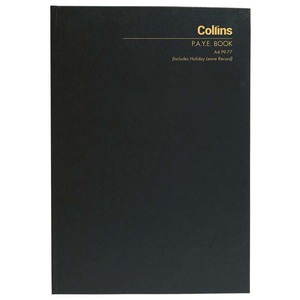 Products: Collins Wage Book Hard Cover A4 P9-77 Kiwi Business