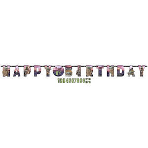 Amscan: Star Wars Mandalorian jumbo ADD AN AGE party banner