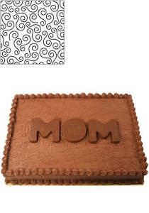 Autumn Carpenter: Swirls impression mat