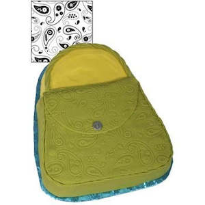 Autumn Carpenter: Paisley impression mat