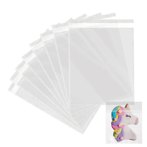 Valentines Packaging: CELLO BAG SELF SEALING 120MM x 120MM Pack of 100