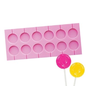 Bake Boss: Hard candy or isomalt silicone lollipop mould