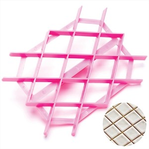 Bake Boss: Diamond Lattice cutter or embosser quilting