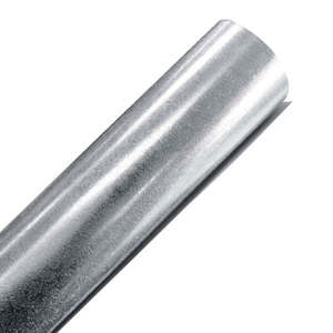 CAKE BOARD COVERING FILM SILVER 510MM x 10 METRE ROLL