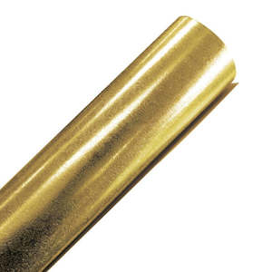 Bake Boss: CAKE BOARD COVERING FILM GOLD 510MM x 10 METRE ROLL