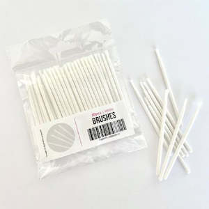 Cake Craft Usa: 50 PACK PAINTBRUSHES FOR PAINT YOUR OWN KITS white