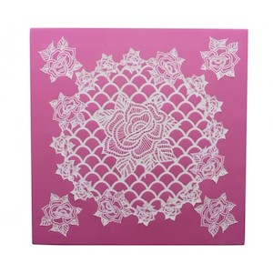 Cake Lace Claire Bowman: Cake Lace Claire Bowman mat Ring O Roses