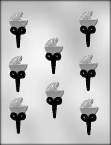 Ck: Chocopick mould Baby Buggy