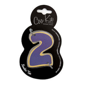 Coo Kie NUMBER 2 two Cookie Cutter
