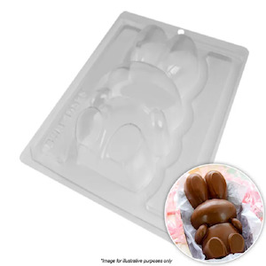Bwb: Easter Bunny 3d chocolate mould