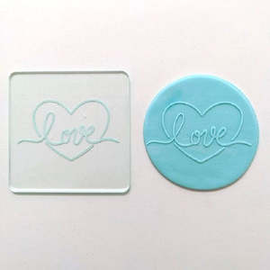 Debosser Love embosser