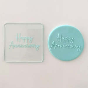 Debosser Happy Anniversary embosser