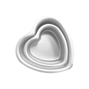 Heart shape Fat Daddios cake pan 8 inch