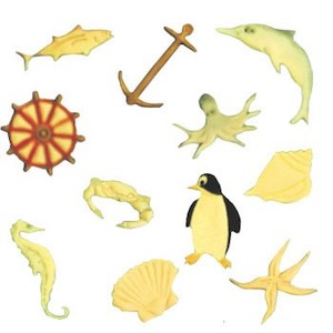 Fmm: FMM Tappit Marine under the sea fondant and gumpaste cutter