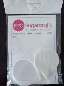 Fpc Sugarcraft: Peony Petal flower cutter and veiner set