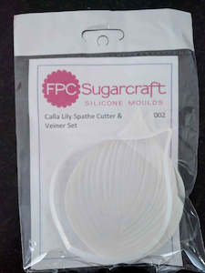 Fpc Sugarcraft: Calla Lily Spathe flower cutter and veiner set