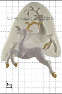 Fpc Sugarcraft: Leaping Deer silicone mould