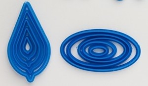 Frankly Sweet: Multi Use Petal leaf Bauble and oval cutters by Frankly Sweet