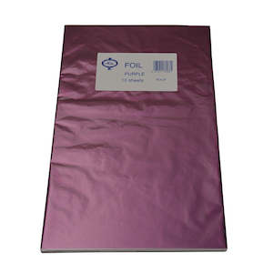 Halloween Packaging: Foil sheets wrapping for chocolates PURPLE