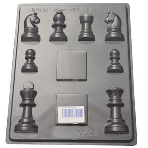 Homestyle Chocolates: 3d Chess set chocolate mould