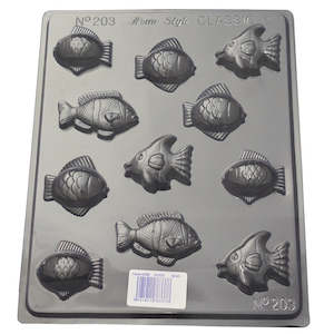 Homestyle Chocolates: Fish small assorted chocolate mould