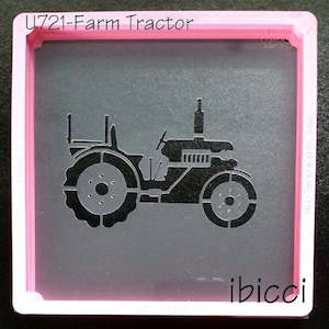 Ibicci: Farm Tractor stencil by ibicci 3 3/4 inch