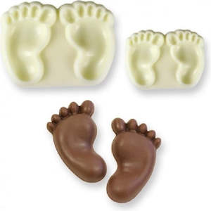Jem: Baby Feet POP it Cutter Mould set