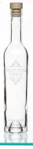 Home made Tempting Tipple Printed Glass Bottle
