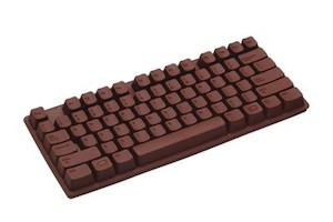 Kitchencraft: Computer keyboard silicone mould