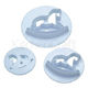 Rocking horse fondant cutter set 3