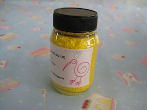 Non pareils Lemon Yellow Hundreds and Thousands 100s and 1000s