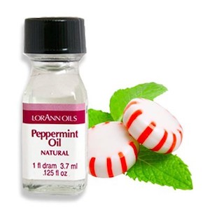 Christmas Flavours And Spices: Lorann Oils flavouring 1 dram Peppermint (natural)