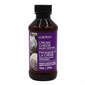 Cream Cheese Emulsion flavouring 4oz 118ml Lorann