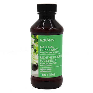 Peppermint Emulsion flavouring 4oz 118ml Lorann