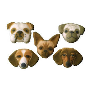 Small dog breeds sugar icing decorations (10)