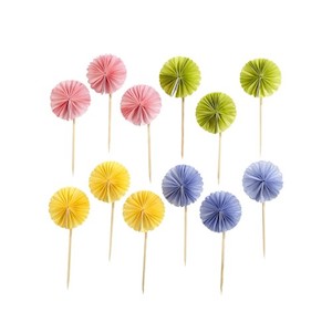 Martha Stewart: Martha Stewart pom pom cupcake picks (12)