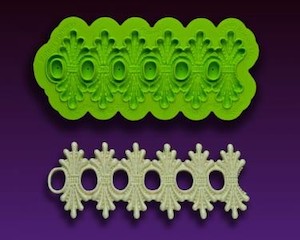 Marvelous Molds: Earlene's Enhanced Silicone Lace Mould Karen