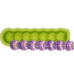 Marvelous molds Seashell silicone mould Seashell border