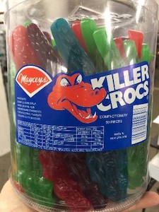 Crocodiles or alligator GIANT 5 for $5.00 by Mayceys NZ