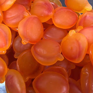 Mayceys: Sour Peaches 200g gummy candy Mayceys lollies