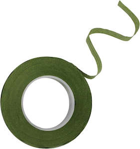 Pme: Dark Green Floral Tape 13mm by PME