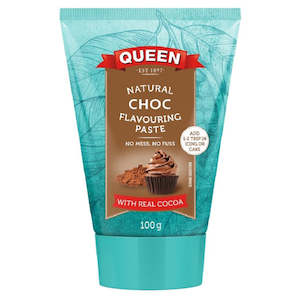 Queen: SPECIAL BB 8/24 Natural Choc Flavouring Paste 100g tube
