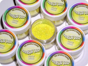 Rainbowdust Co Uk: Crystal Lemon Glitter