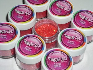 Rainbowdust Co Uk: Crystal Fuchsia Glitter