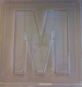 Jumbo Letter alphabet Chocolate Mould M