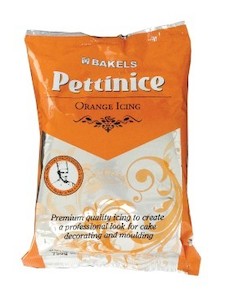 Bakels: SPECIAL BB 3/25 750g Bakels Pettinice fondant icing Orange